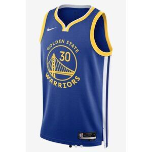 Nike Golden State Warriors Icon Edition 2022/23 NWT MSRP $120 Steph Curry #30